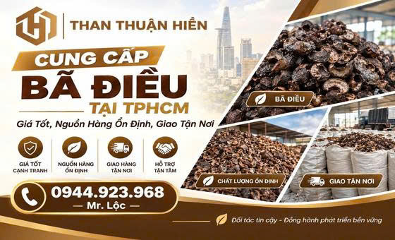 Cung Cấp Bã Điều Tại TPHCM Giá Tốt, Giao Hàng Nhanh Tận Nơi